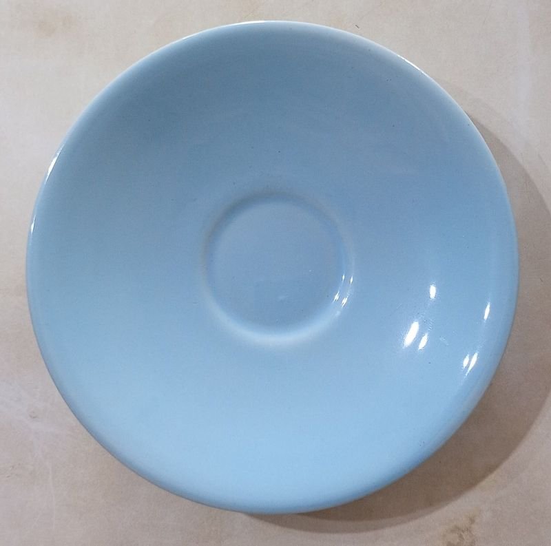 Platillos de Loza OLMOS "Línea Celeste" - Cerámica Azul y Blanca - imagen 2