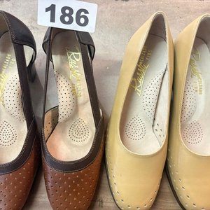 Lote de 5 Pares de Zapatos de Cuero para Mujer - Artesanales Uruguayos - imagen 4