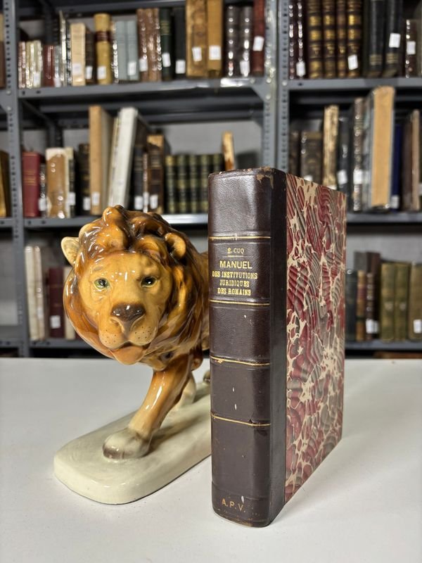 Lote siguiente: Manual de las Instituciones Jurídicas de los Romanos en Francés 1917
