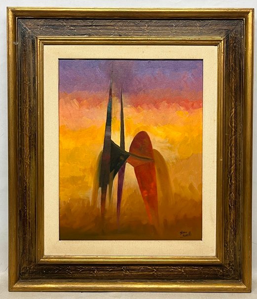 Lote siguiente: Oscar Tirelli "Teodolapio" - Pintura a óleo sobre tela