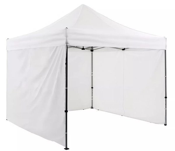 Gazebo Reforzado Blanco 3x3m con Lona Impermeable y Paredes - imagen 1