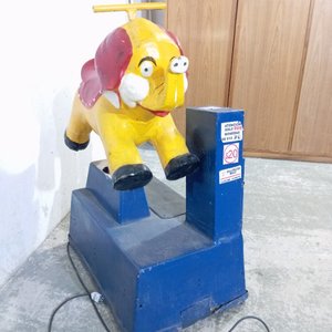 Juego Mecánico Infantil: Elefante con Base de Metal - imagen 3