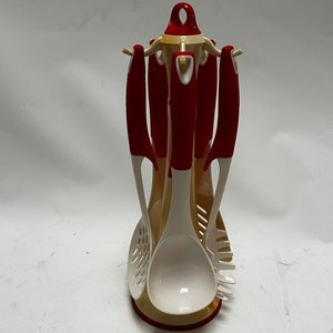 Juego de Utensilios de Cocina con Soporte Giratorio - imagen 2