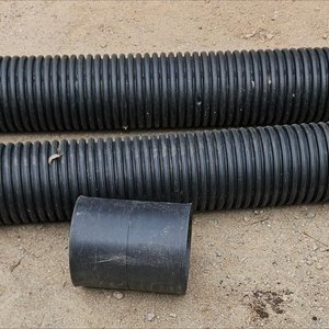 Lote anterior: 2 tramos caño corrugado desagüe