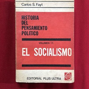 Lote siguiente: Libro "El Socialismo Volumen IX" de Carlos S. Fayt y "Acerca de la Gran Revolución Socialista de Octubre" de Lenin