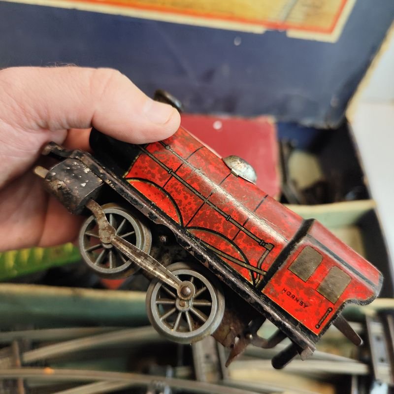 Colección de trenes antiguos Hornby Train en caja original - imagen 8