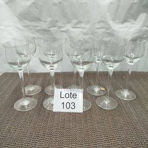 Lote anterior: Juego de 9 Copas Altas de Vidrio y Cristal