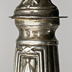 Dos Cubiertos de Servir con Cabos de Metal y Guampa - imagen 4