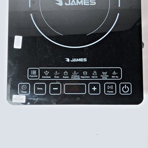 Anafe Eléctrico James Negro con Panel Táctil - imagen 2