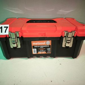 Caja de Herramientas Táctica Metasul 18" con Broches Metálicos - imagen 2