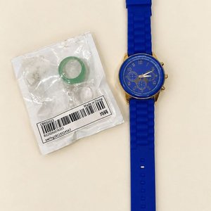 Lote anterior: Reloj Pulsera Azul y Anillos Verdes