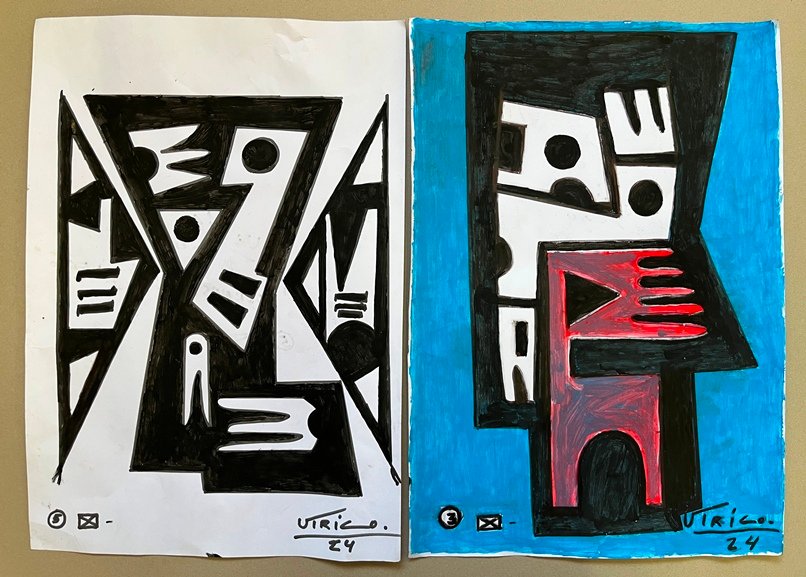 Lote anterior: Walter Utrico - Formas en papel