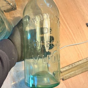 9 botellas VUDU antiguas de 2 litros o más - imagen 1