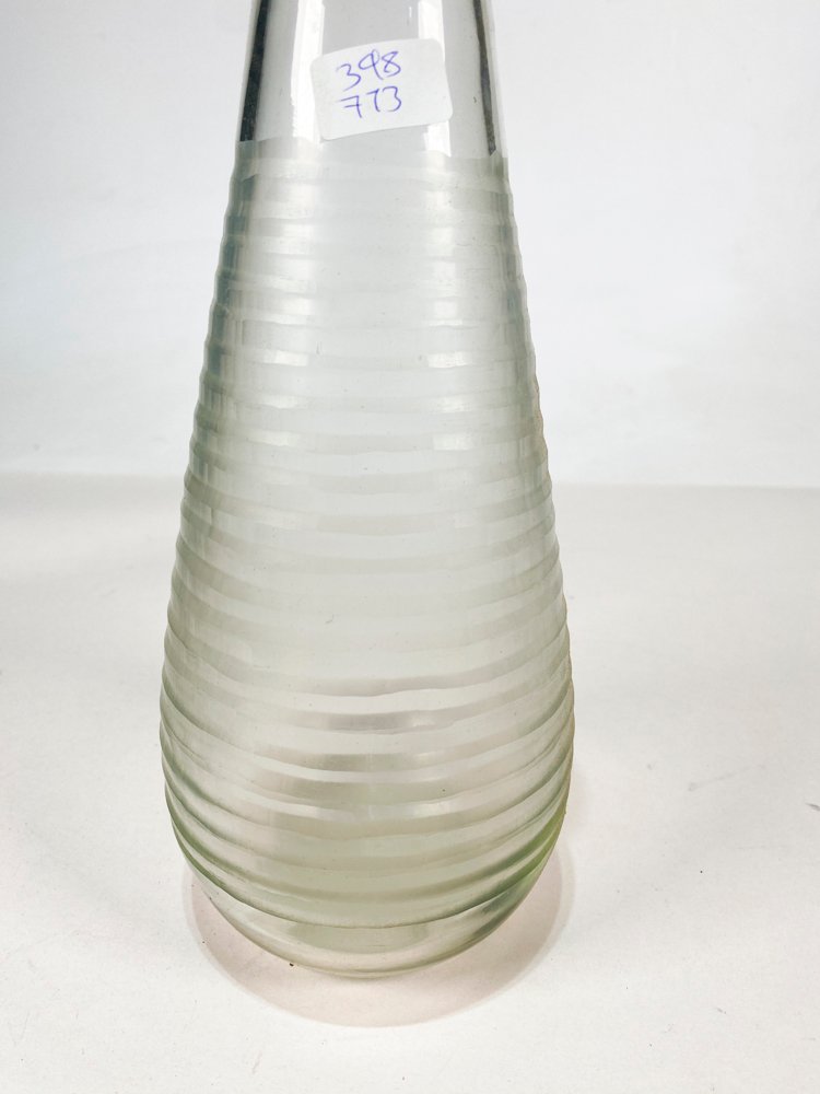 Vaso de cristal claro y alto - imagen 3