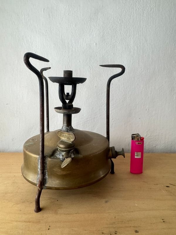 Hornalla Primus Sueca Antigua de Bronce