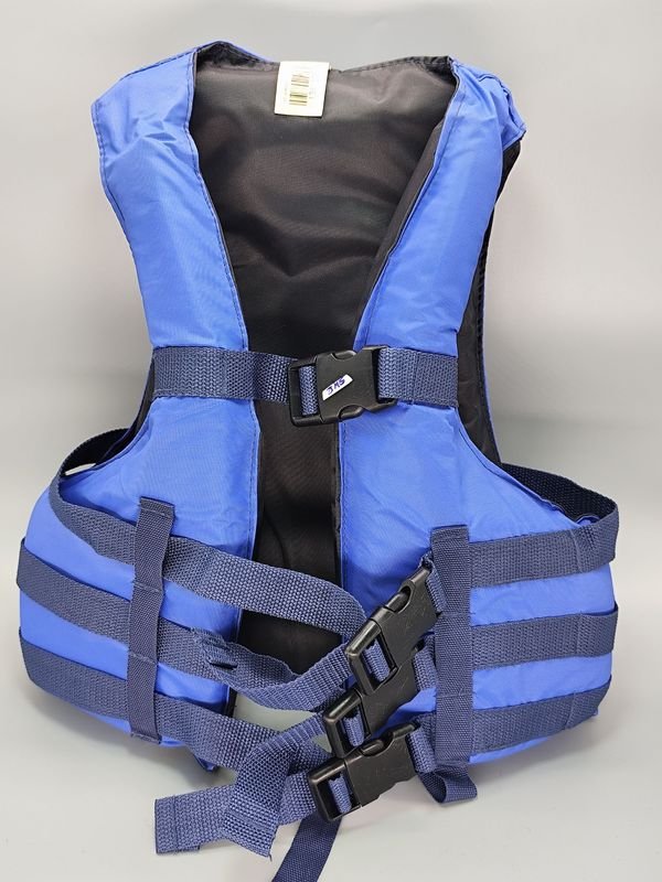 Chaleco Salvavidas Infantil Azul y Negro hasta 30 kg