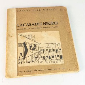 Libro "La Casa de Negro" de Carlos Páez Vilaró, Prólogo de Ildefonso Pereda Valdés (1953) - imagen 1