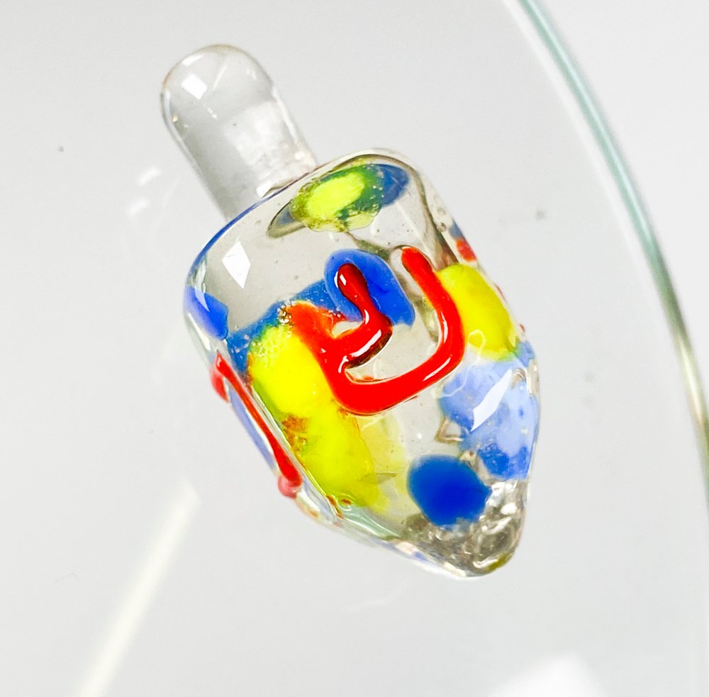 Dos piezas de cristal Murano con botellón y centro - imagen 4