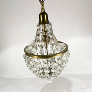 Lote anterior: Aplique de Techo Bronce y Cristal con Caireles
