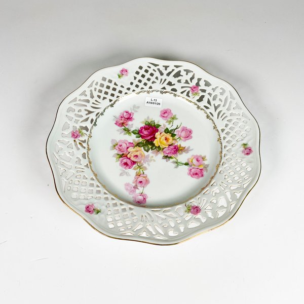 Plato Bavaria Decorado Floral - imagen 1
