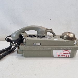 Teléfono de Submarino Hagenuk Kiel WSR Antiguo - Coleccionismo y Decoración - imagen 2