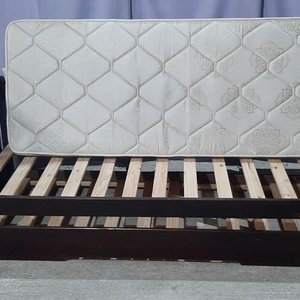 Sofá Cama Marinera de Madera con Colchón Capitoné - imagen 2