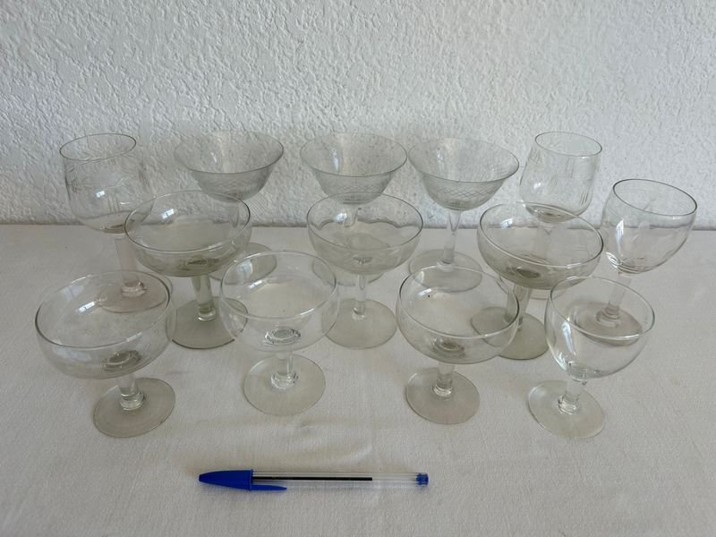 Lote de copas de cristal para vino - imagen 5