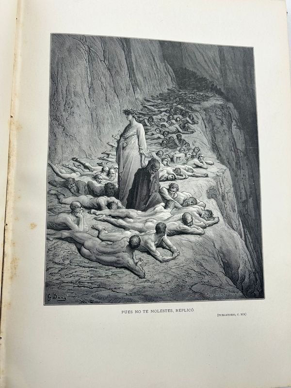 La Divina Comedia de Dante Alighieri, traducción de Cayetano Rosell - imagen 13