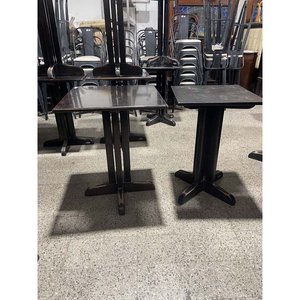 Par de Mesas Bar Cuadradas de Madera Delfino Álvarez - imagen 1