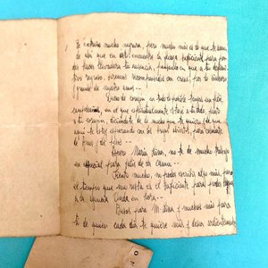 Lote de 3 piezas: Pasaje Onda Pepsi 1989, 2 cartas a Melo con sellos - imagen 8