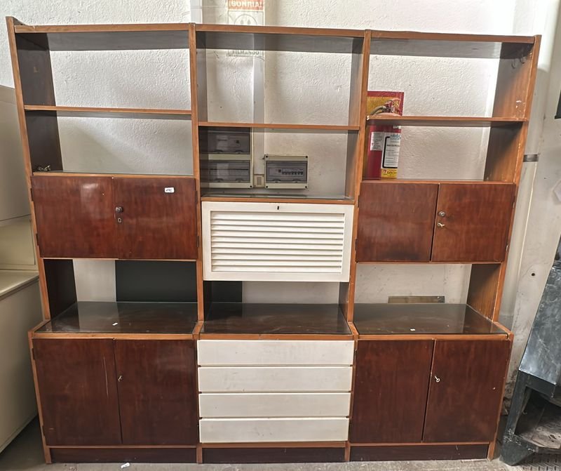 Mueble de Comedor Modular con Estantes y Cajones