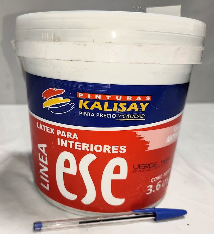 Pintura Latex Interior Kalisay Verde Mar 3.6 Lts