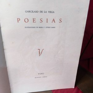 Poesías de Garcilaso de la Vega (1942) - Edición Limitada N° 210 de 700 - imagen 2