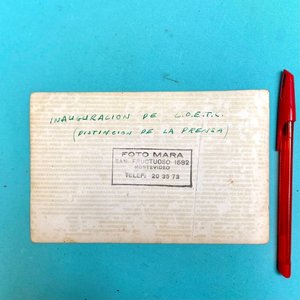 Lote de fotos históricas: Inauguración COETC 1963 y primera línea 404 - imagen 6