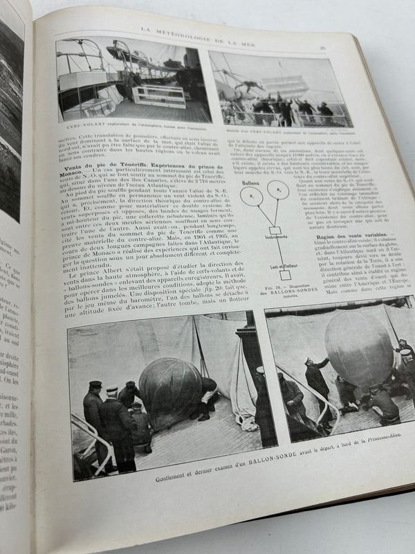 Libro científico sobre geografía y meteorología marina - imagen 8
