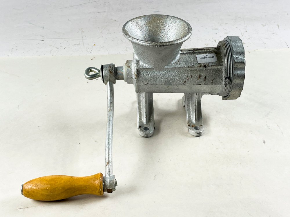 Máquina Picadora de Carne Manual de Metal