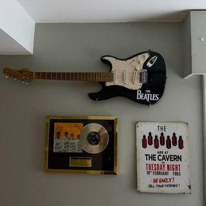 Cuadro The Beatles con Disco de Oro "All You Need Is Love" y Certificado - imagen 4