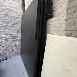 Lote de 5 Estanterías Negras de Madera - imagen 3