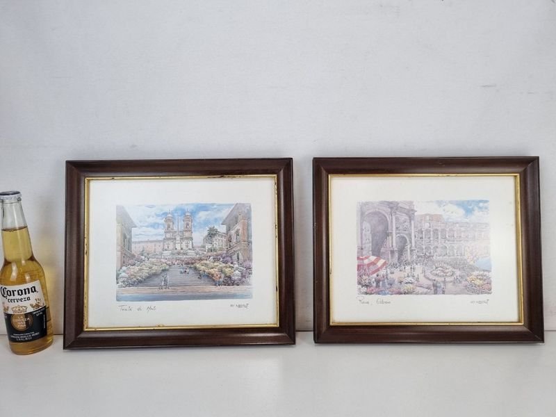 Lote siguiente: Dos Cuadros Decorativos de Arte en Papel