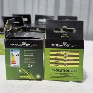 Focos Dicroicos LED Evolution 7W Luz Fría GU10 (Pack x 6) - imagen 4