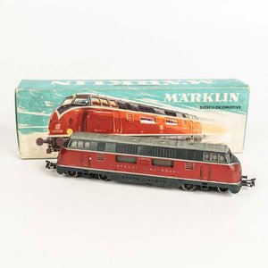 Locomotora Marklin made in Western Germany en su caja original  - imagen 2