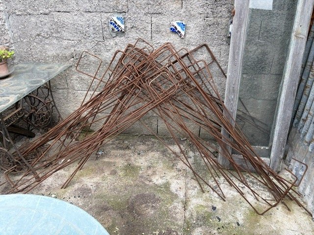 Lote de Varillas Metálicas para Construcción o Jardín