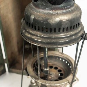 Farol Petromax con Caja de Madera - Sin Vidrio - imagen 2