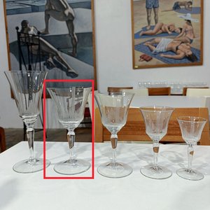 Copas de Cristal Tallado Estilo Cáliz Acampanado - imagen 4