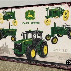 Lote siguiente: Cartel Decorativo Chapa John Deere Tractores Vintage y Moderno 28x19 cm