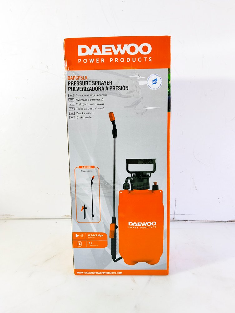 Pulverizador a presión 5 Lts Daewoo
