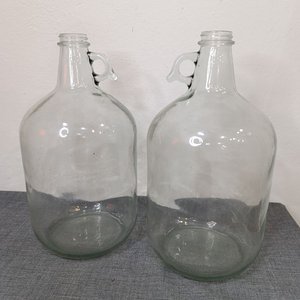 Par de Growlers de Vidrio Transparente de 1 Galón - imagen 4