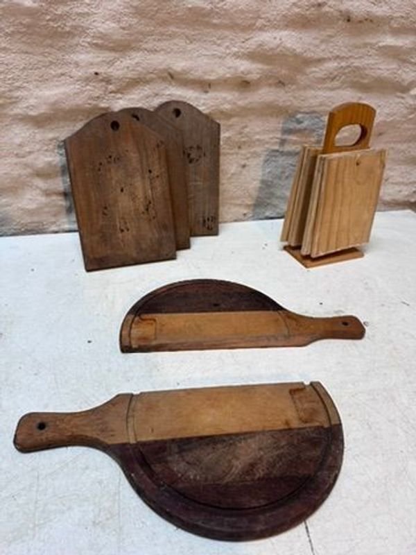 Lote de Tablas de Madera para Cocina