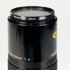 Lente Canon Zoom FD 80-200mm f/4 para Cámara Fotográfica - imagen 3