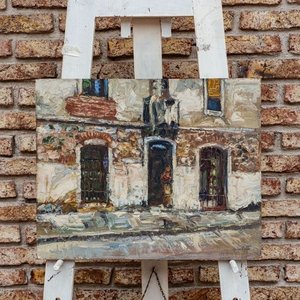 Lote anterior: Óleo "Casa de la Rambla Portuaria" por Aldo Curto